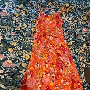 Vince Camuto Vibrant Floral Dress